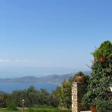 270sqm, Up To 8 Guests, Free Parking, Unique View Villa Katochori
